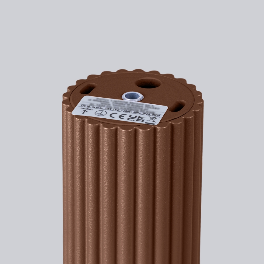 Brilagi - LED spotlámpa CRESTO 1xGU10/10W/230V 10 cm barna