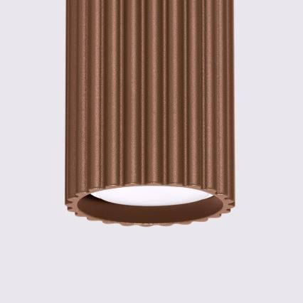 Brilagi - LED spotlámpa CRESTO 1xGU10/10W/230V 10 cm barna