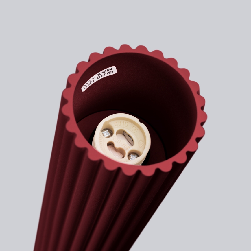 Brilagi - LED spotlámpa CRESTO 1xGU10/10W/230V 10 cm bordó