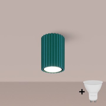 Brilagi - LED spotlámpa CRESTO 1xGU10/10W/230V 10 cm türkiz