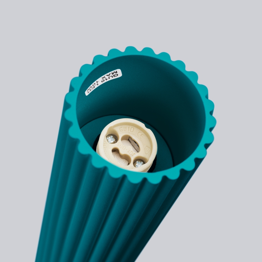 Brilagi - LED spotlámpa CRESTO 1xGU10/10W/230V 10 cm türkiz