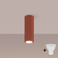 BRILAGI - LED spotlámpa CRESTO 1xGU10/10W/230V 20 cm narancssárga