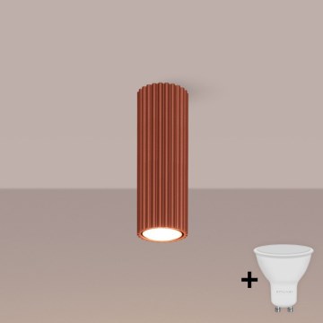 BRILAGI - LED spotlámpa CRESTO 1xGU10/10W/230V 20 cm narancssárga