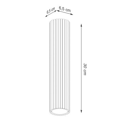 BRILAGI - LED spotlámpa CRESTO 1xGU10/10W/230V 30 cm narancssárga