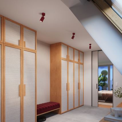 Brilagi - LED spotlámpa CRESTO 1xGU10/10W/230V bordó