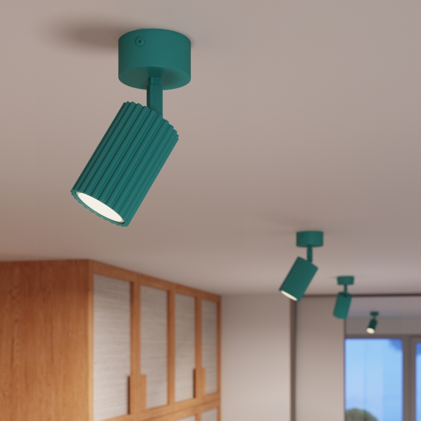 Brilagi - LED spotlámpa CRESTO 1xGU10/10W/230V türkiz