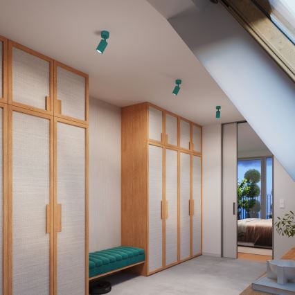 Brilagi - LED spotlámpa CRESTO 1xGU10/10W/230V türkiz