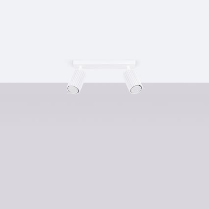 Brilagi - LED spotlámpa CRESTO 2xGU10/10W/230V fehér