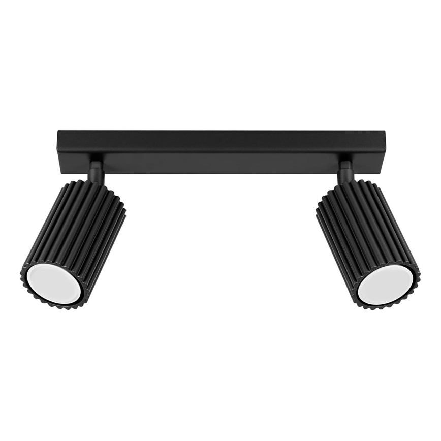 Brilagi - LED spotlámpa CRESTO 2xGU10/10W/230V fekete