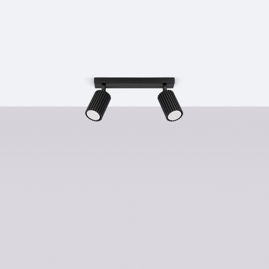 Brilagi - LED spotlámpa CRESTO 2xGU10/10W/230V fekete