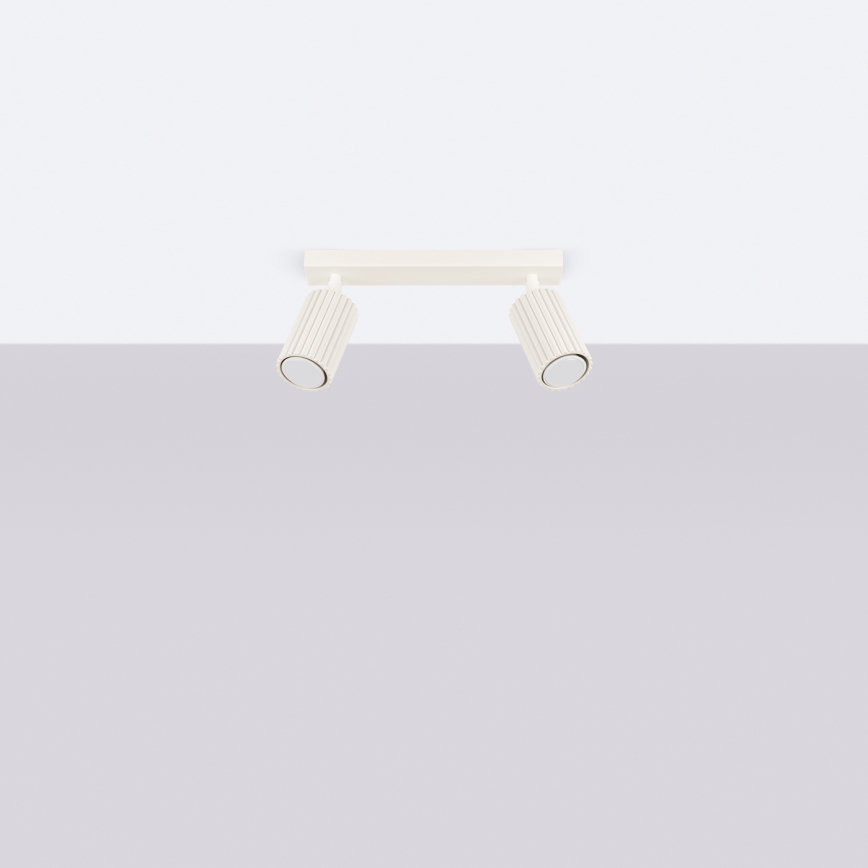 Brilagi - LED spotlámpa CRESTO 2xGU10/10W/230V krémszínű