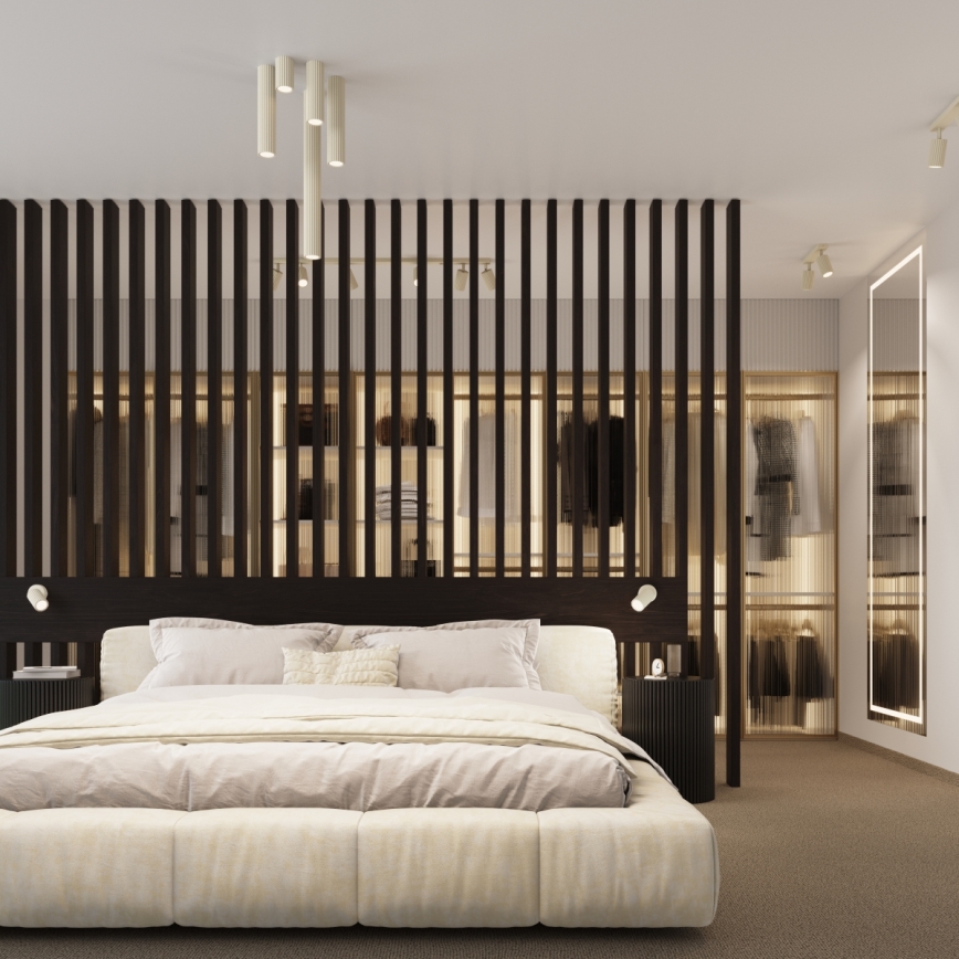 Brilagi - LED spotlámpa CRESTO 2xGU10/10W/230V krémszínű