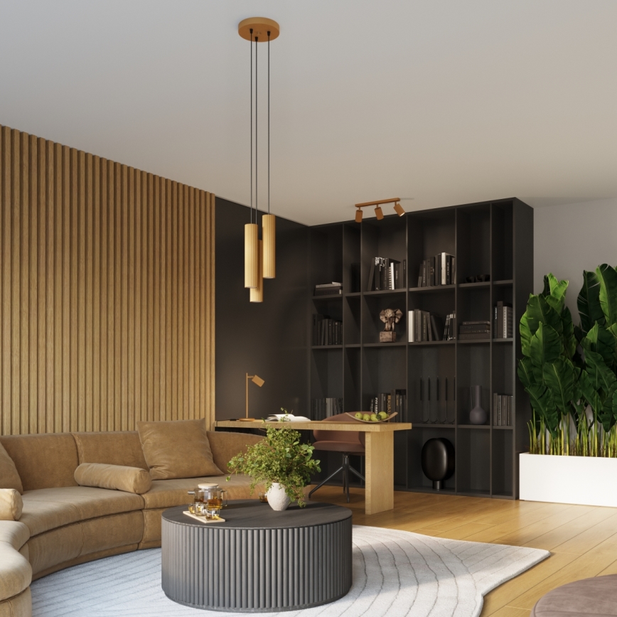Brilagi - LED spotlámpa CRESTO 3xGU10/10W/230V arany