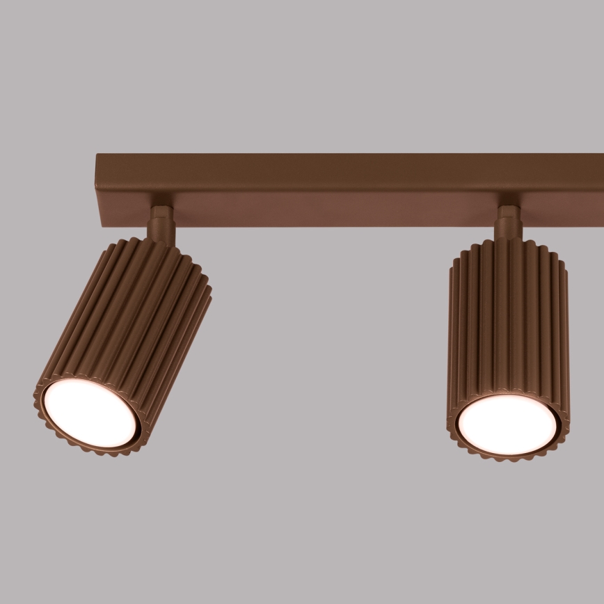 Brilagi - LED spotlámpa CRESTO 3xGU10/10W/230V barna