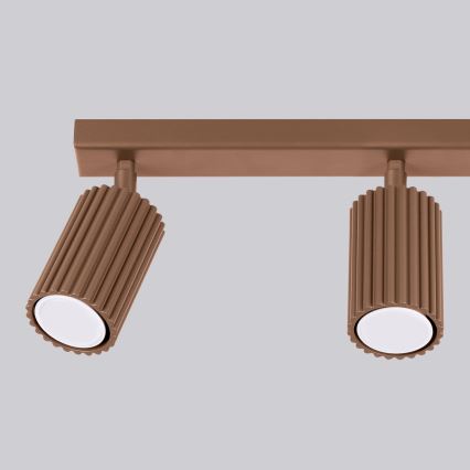 Brilagi - LED spotlámpa CRESTO 3xGU10/10W/230V barna