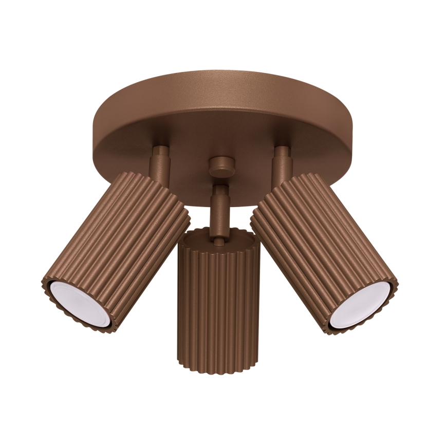 Brilagi - LED spotlámpa CRESTO 3xGU10/10W/230V barna