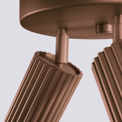 Brilagi - LED spotlámpa CRESTO 3xGU10/10W/230V barna