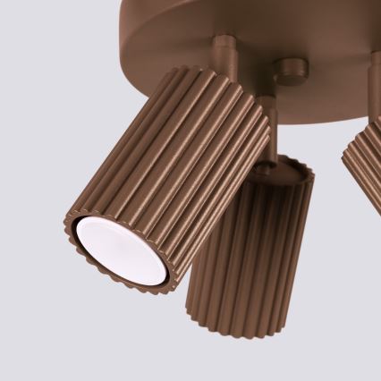 Brilagi - LED spotlámpa CRESTO 3xGU10/10W/230V barna