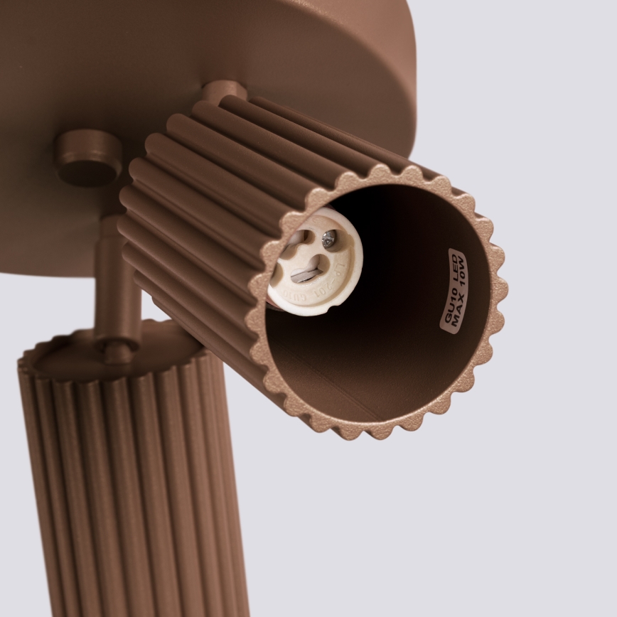 Brilagi - LED spotlámpa CRESTO 3xGU10/10W/230V barna