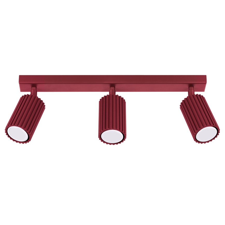 Brilagi - LED spotlámpa CRESTO 3xGU10/10W/230V bordó
