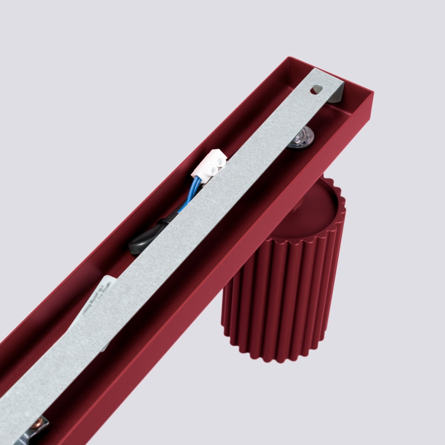 Brilagi - LED spotlámpa CRESTO 3xGU10/10W/230V bordó