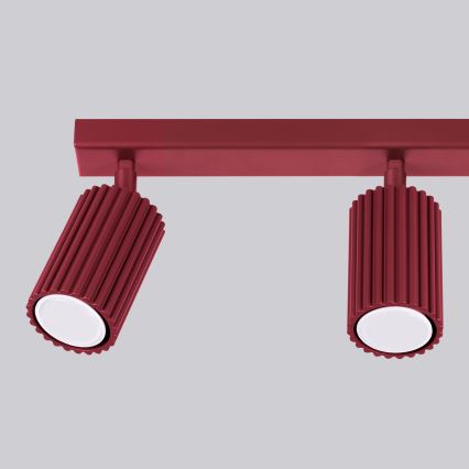 Brilagi - LED spotlámpa CRESTO 3xGU10/10W/230V bordó