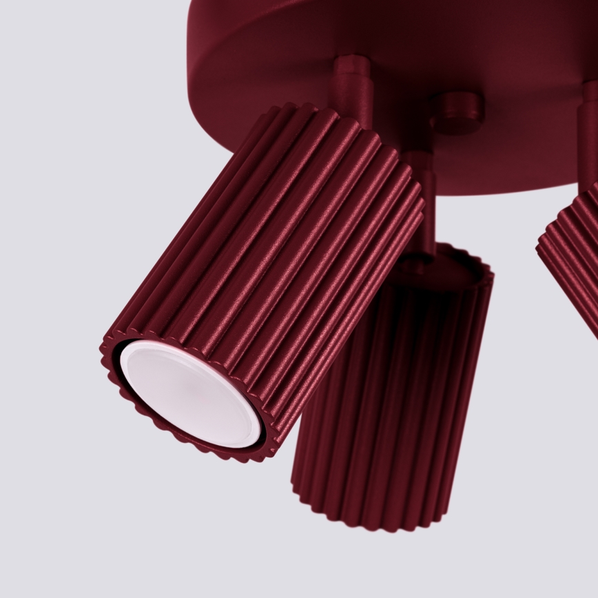 Brilagi - LED spotlámpa CRESTO 3xGU10/10W/230V bordó