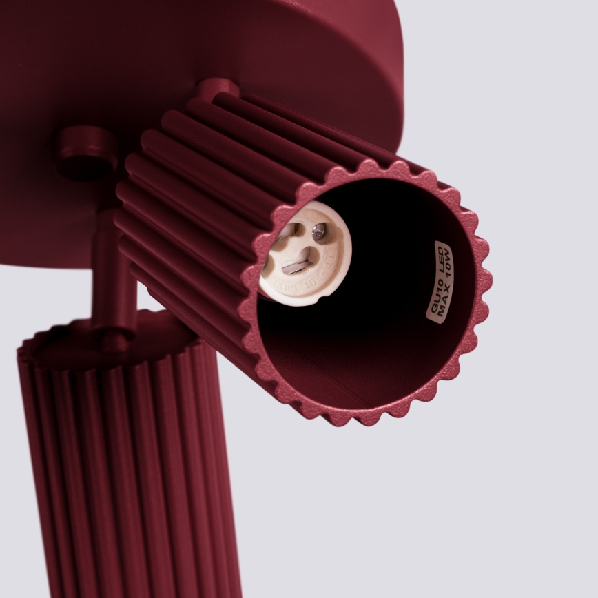 Brilagi - LED spotlámpa CRESTO 3xGU10/10W/230V bordó