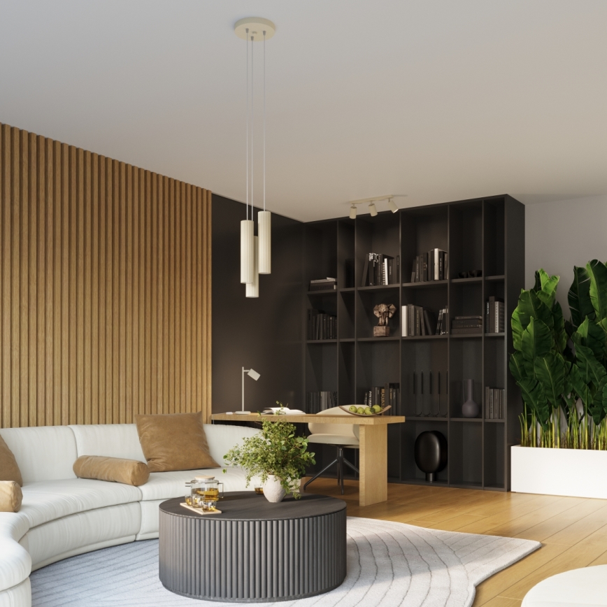 Brilagi - LED spotlámpa CRESTO 3xGU10/10W/230V krémszínű