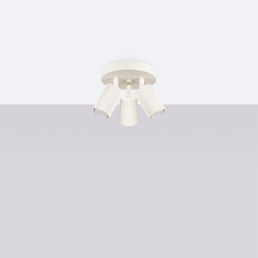 Brilagi - LED spotlámpa CRESTO 3xGU10/10W/230V krémszínű