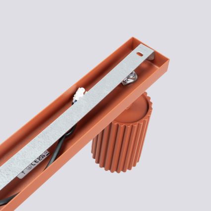 Brilagi - LED spotlámpa CRESTO 3xGU10/10W/230V piros