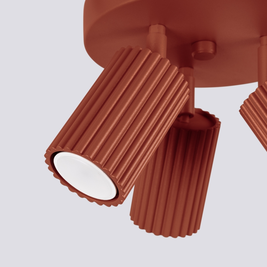 Brilagi - LED spotlámpa CRESTO 3xGU10/10W/230V, piros