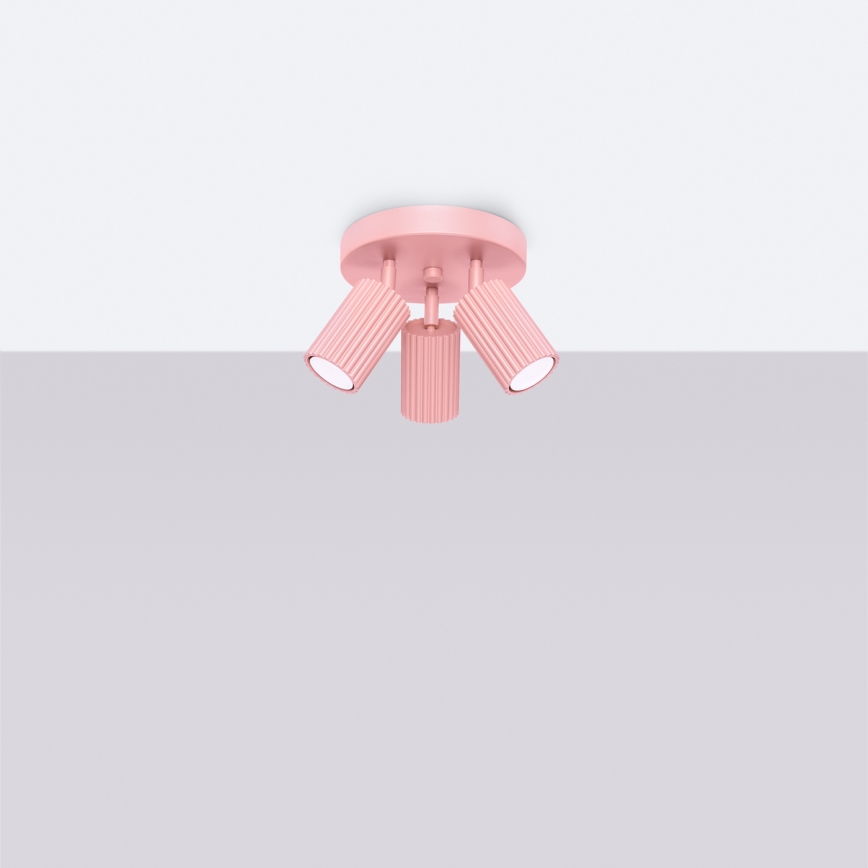 Brilagi - LED spotlámpa CRESTO 3xGU10/10W/230V rózsaszín