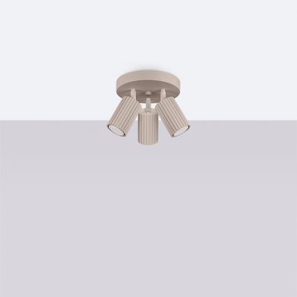 Brilagi - LED spotlámpa CRESTO 3xGU10/10W/230V taupe