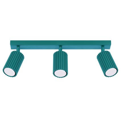 Brilagi - LED spotlámpa CRESTO 3xGU10/10W/230V türkiz