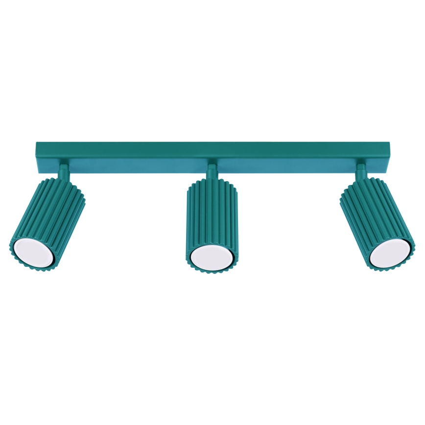 Brilagi - LED spotlámpa CRESTO 3xGU10/10W/230V türkiz