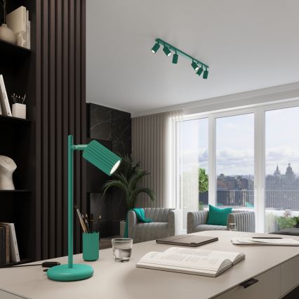 Brilagi - LED spotlámpa CRESTO 3xGU10/10W/230V türkiz