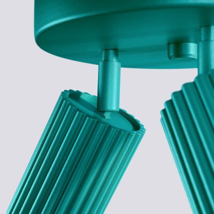 Brilagi - LED spotlámpa CRESTO 3xGU10/10W/230V türkiz