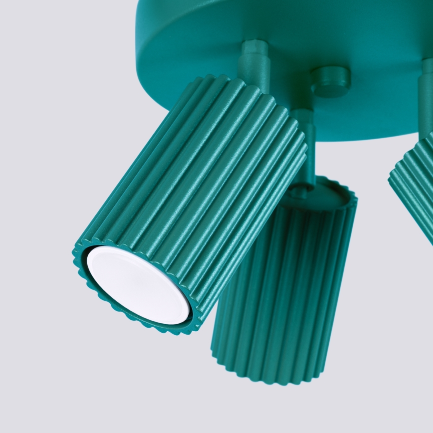 Brilagi - LED spotlámpa CRESTO 3xGU10/10W/230V türkiz