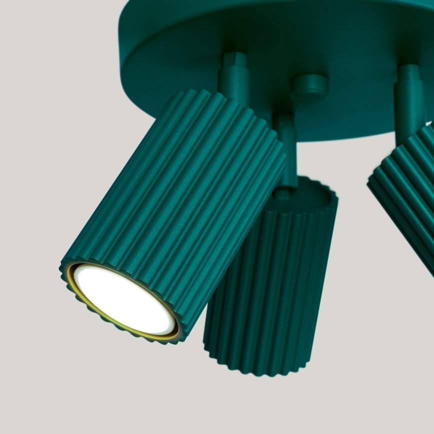 Brilagi - LED spotlámpa CRESTO 3xGU10/10W/230V türkiz