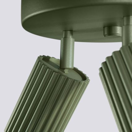 Brilagi - LED spotlámpa CRESTO 3xGU10/10W/230V zöld