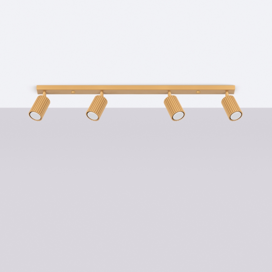 Brilagi - LED spotlámpa CRESTO 4xGU10/10W/230V arany