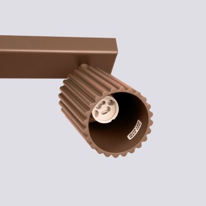 Brilagi - LED spotlámpa CRESTO 4xGU10/10W/230V barna