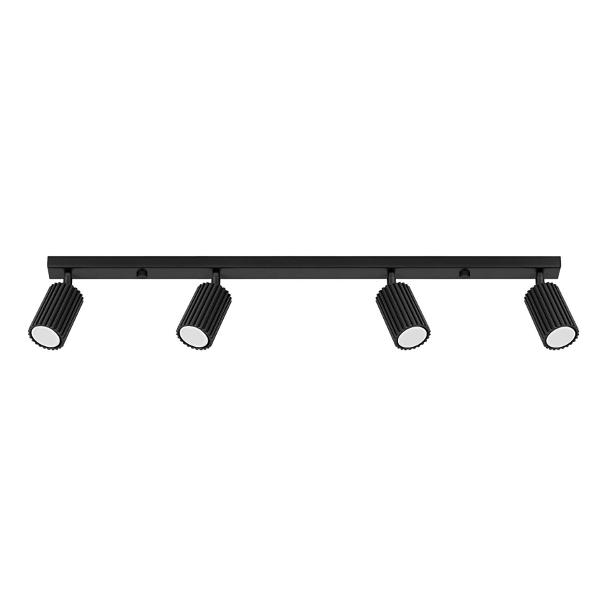 Brilagi - LED spotlámpa CRESTO 4xGU10/10W/230V fekete