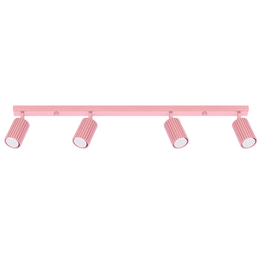 Brilagi - LED spotlámpa CRESTO 4xGU10/10W/230V rózsaszín