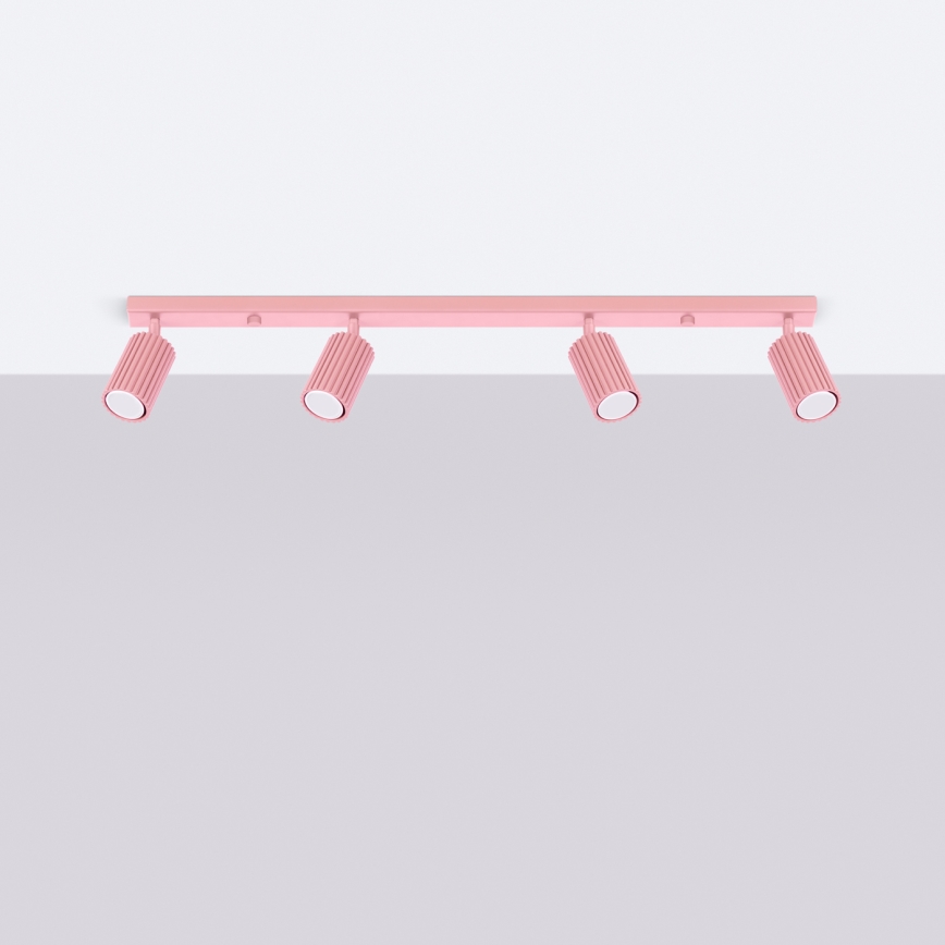 Brilagi - LED spotlámpa CRESTO 4xGU10/10W/230V rózsaszín