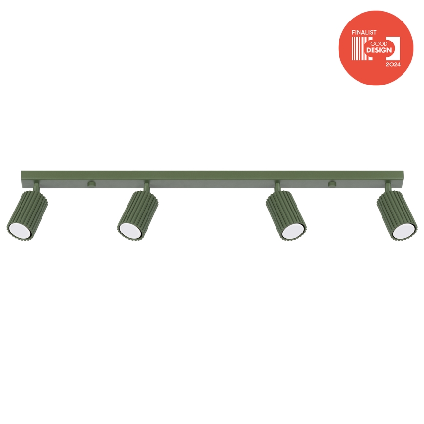 Brilagi - LED spotlámpa CRESTO 4xGU10/10W/230V zöld