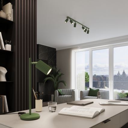 Brilagi - LED spotlámpa CRESTO 4xGU10/10W/230V zöld