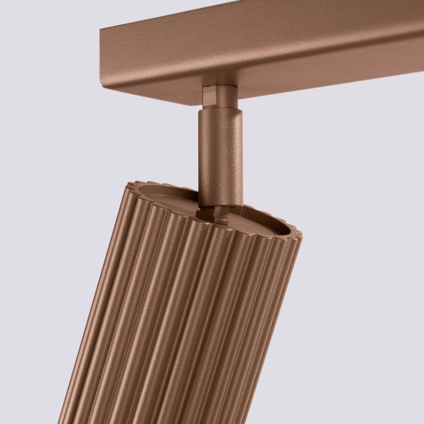 Brilagi - LED spotlámpa CRESTO 6xGU10/10W/230V barna