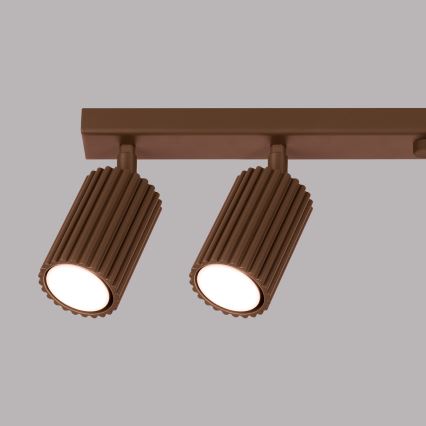 Brilagi - LED spotlámpa CRESTO 6xGU10/10W/230V barna